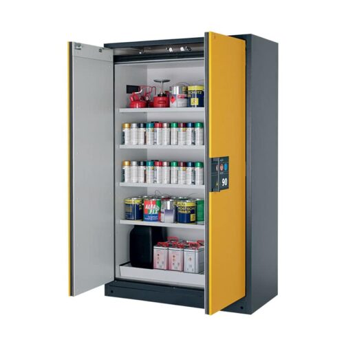 AA90A2P Armoire de sécurité en acier double paroi pour le stockage de produits inflammables coupe-feu 90 minutes