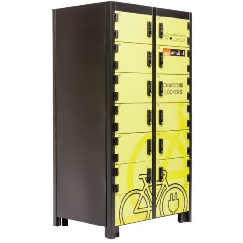Armoire de stockage pour batteries lithium-ion 12 casiers pour le stockage et la charge en intérieur - ALCIL12 Armoire de stockage pour batteries lithium-ion 12 casiers pour le stockage et la charge en intérieur - ALCIL12