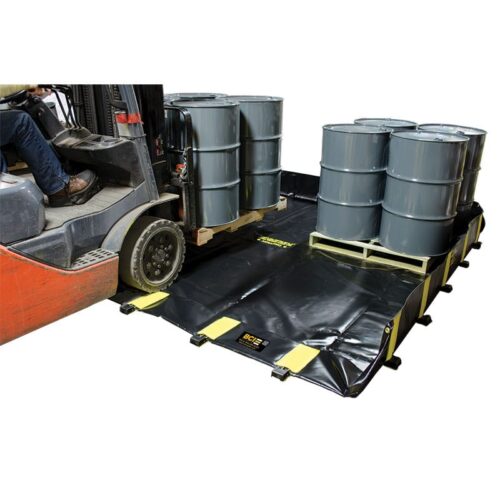 Bac de rétention souple Rigid-Lock avec équerres - BSJU1344 Bac de rétention souple Rigid-Lock avec équerres - BSJU1344
