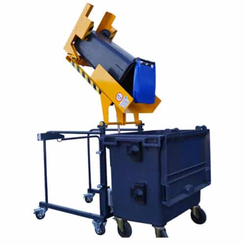 Videur de poubelles avec roues 80 à 240 litres - Inclinaison 135° - VD135° - Manergo Videur de poubelles avec roues 80 à 240 litres - Inclinaison 135° - VD135° - Manergo
