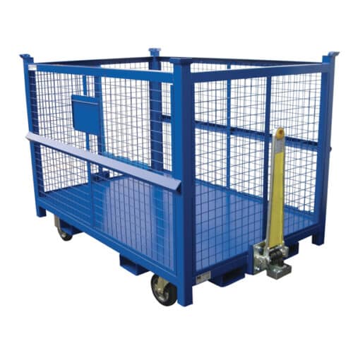 Chariot grillagé tractable - CHAR - Manergo Chariot grillagé tractable - CHAR - Manergo
