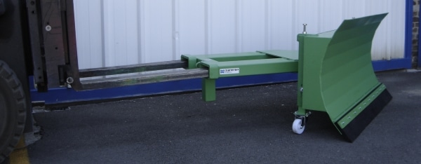 Racleur chasse-neige pour chariot élévateur - CN - Manergo