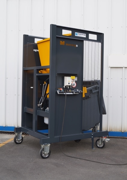Videur de poubelles de chantier 400 L - VDC130 - Manergo Videur de poubelles de chantier 400 L - VDC130 - Manergo