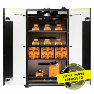 Armoire de sécurité VDMA pour le stockage et la charge des batteries Lithium-Ion - ALTOL220VVDMA
