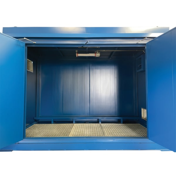 Bungalow de rétention certifié coupe-feu 2 heures de dimensions 6 mètres - BCCF2HS6190X2450