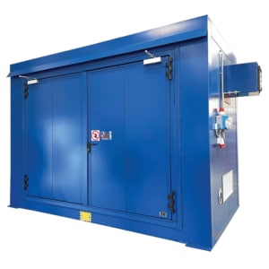 Bungalow de rétention certifié coupe-feu 2 heures de dimensions 6 mètres - BCCF2HS6190X2450