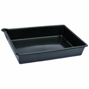Petit bac de rétention pour petits récipients en polyéthylène sans caillebotis de 28 litres - BPP028
