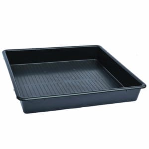 Petite plateforme de rétention en polyéthylène sans caillebotis de 86 litres - BPP086