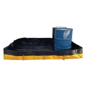 Bac de rétention autoportant avec équerres de 680 litres - BSEP680