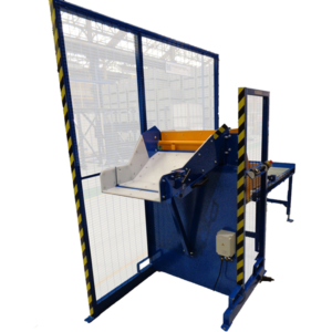 ROTOVID roller conveyor and flap tipper