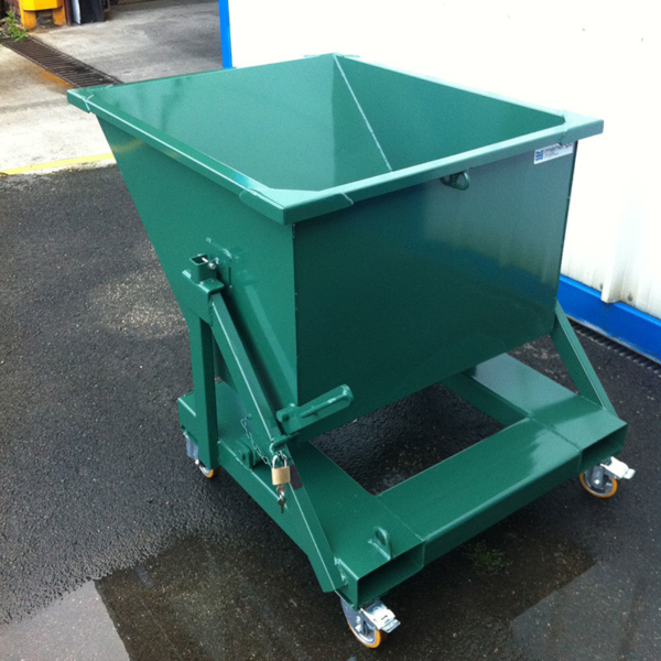 Benne à fond incliné 200 L - BAFI200-3509