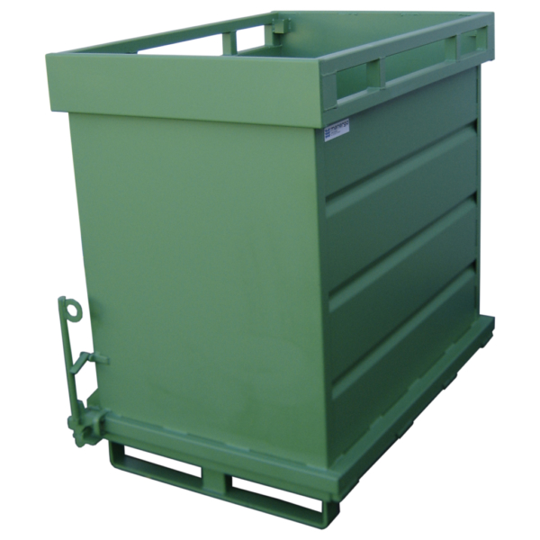 Benne à fond ouvrant 1000 litres