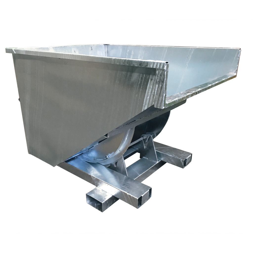 automatic galvanised tipping trailer