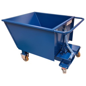 Benne basculante manuelle 500 L avec roues - BBM500R-3767