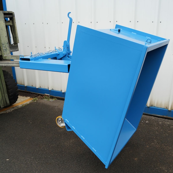 Benne basculante manuelle pour chariot élévateur - BBM500R-3767