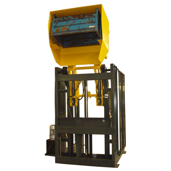 Manergo - Material Handling Equipment - Box tipping elevator (EB)