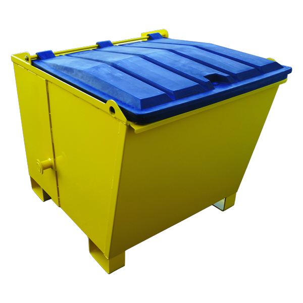 Benne basculante de type BB avec couvercle plastique