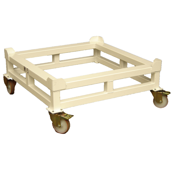 Rehausse avec roues pour caisse et palette