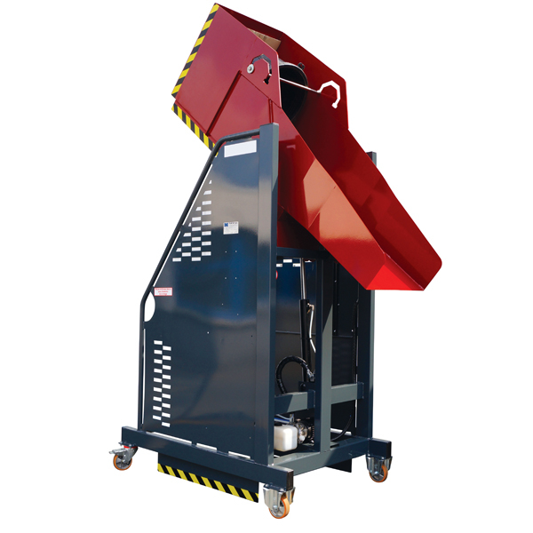 Special refuse chute - harvest chute